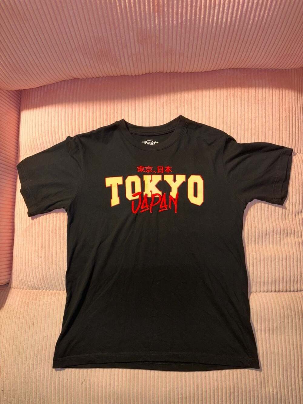 Eighty Eight Brand Tokyo Japan Graphic T-Shirt Black Men's Size Large
